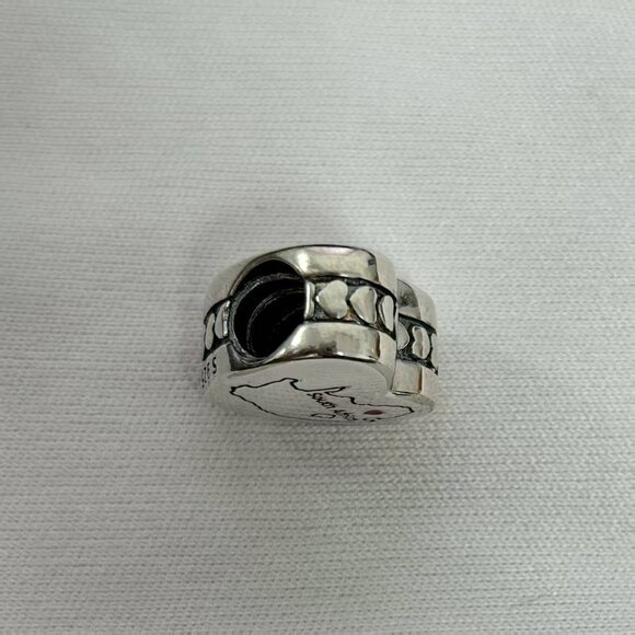 Pandora South Africa Exclusive Travel Heart Charm Pendant, S925 Silver Jewelry - Picture 4 of 4